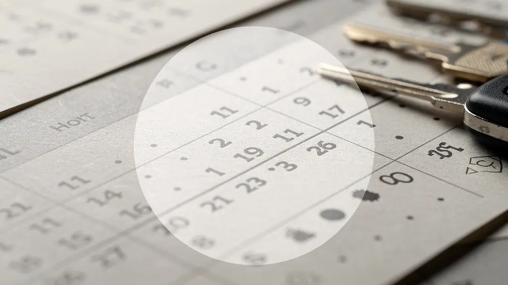 Calendrier visuel pour timing optimal de réservation