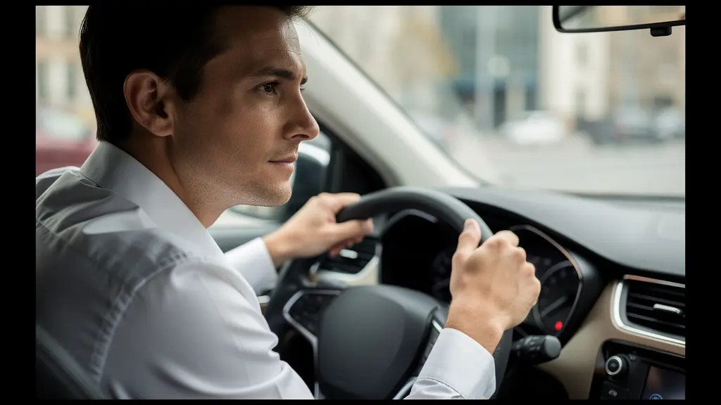 Représentation symbolique de la protection du conducteur en cas d'accident