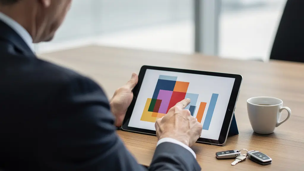 Tableau de bord visuel d'audit de mobilité professionnelle