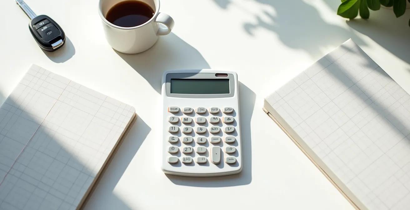 Calculator en belastingformulieren met berekeningen voor verhuurinkomsten