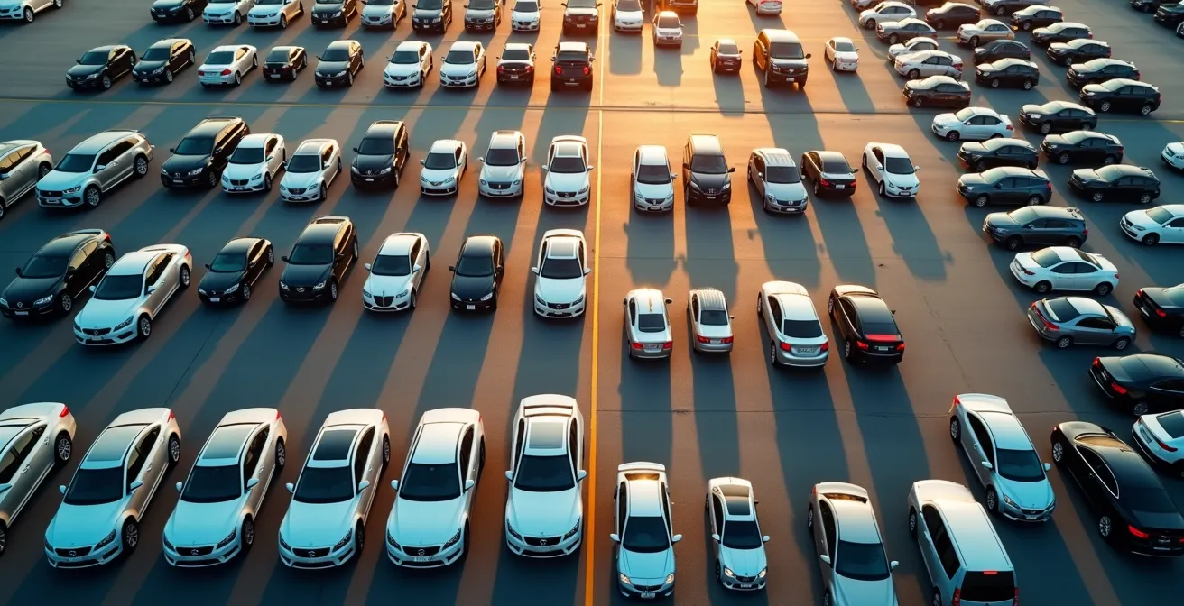 Grafische weergave van TCF tegenover TCO bij verschillende lease scenario's